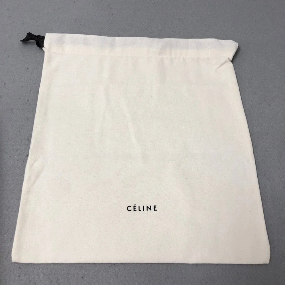 Celine Packaging Set White Luxury Gift Box Dust Bag Envelope 13x13x5